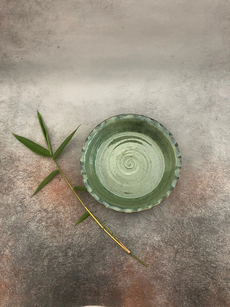 Pie Dish - Mint Green